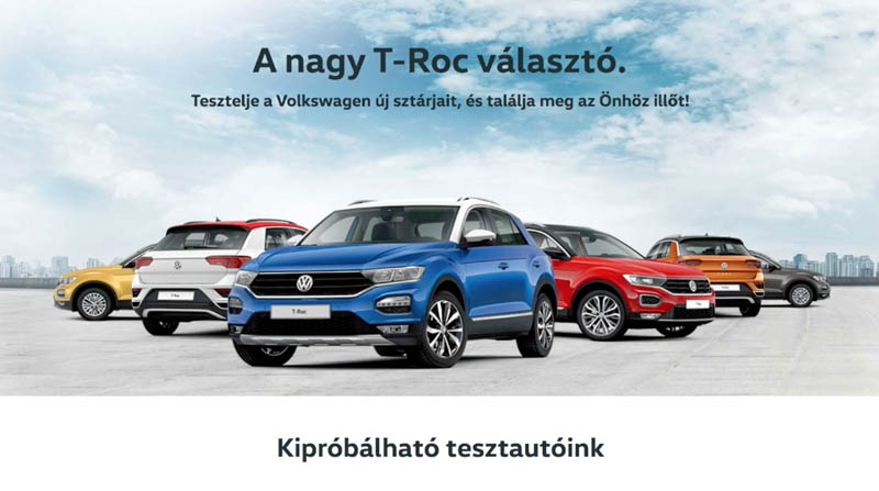 VW T-Roc Roadshow